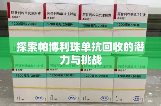 衡阳探索帕博利珠单抗回收的潜力与挑战