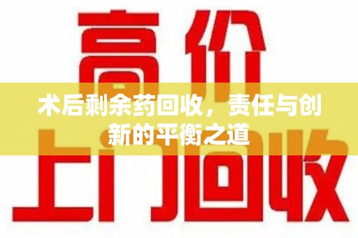 衡阳术后剩余药回收，责任与创新的平衡之道