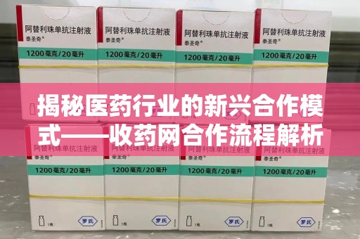 衡阳揭秘医药行业的新兴合作模式——收药网合作流程解析